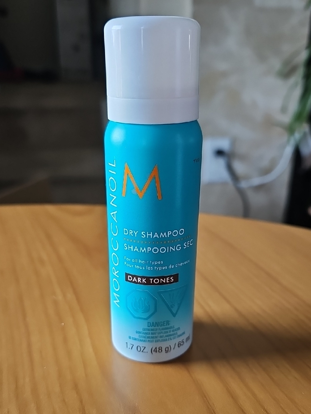 Moroccanoil Dry Shampoo for Dark Tones .Travel Size 1.7 oz.
